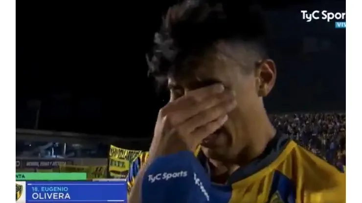 Debutó en Atlanta, metió un gol y se quebró en vivo de la emoción