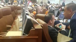 Congresista veía la Champions mientras se discutía la reforma tributaria