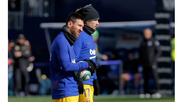 ¡Ahora sí! Messi y Griezmann se dejaron ver más felices que nunca