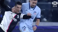 La pequeña pelea entre Herrera y Ronaldo en duelo de Champions