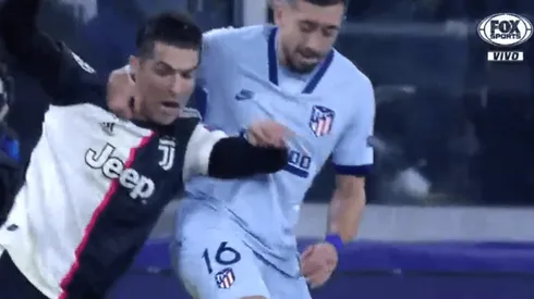 La pequeña pelea entre Herrera y Ronaldo en duelo de Champions