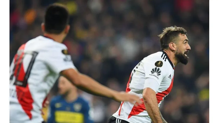 El Pity Martínez bancó a Pratto con una foto que hará enojar a los hinchas de Boca