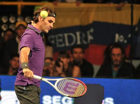 El más: Federer revive ilusión de quienes no lo vieron jugar en Bogotá
