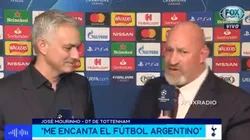 A Mourinho le preguntaron por la final de River y metió una frase épica