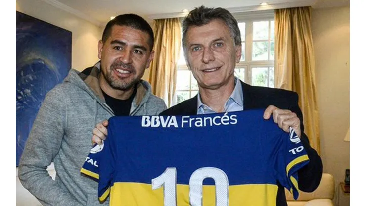 A Riquelme le dijeron que Macri es bostero como él y la respuesta fue genial