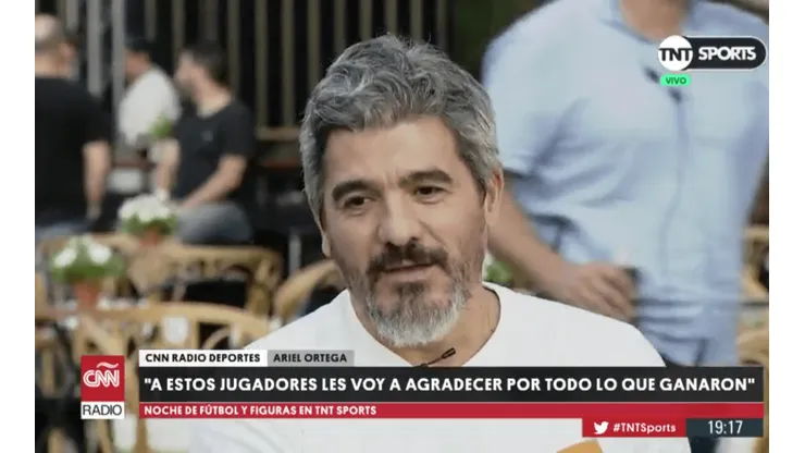 Ortega: "El dolor que tienen los jugadores de River no se lo van a olvidar"