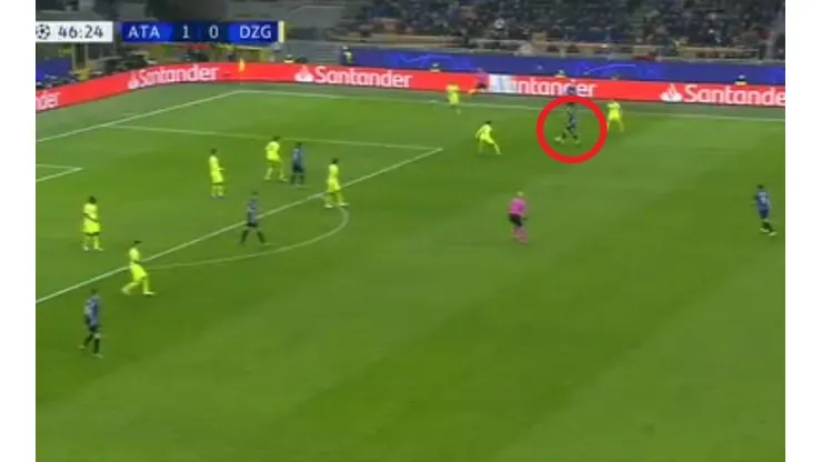 Gómez la hizo toda él para un golazo inolvidable.