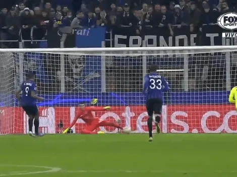 Frota la lámpara: así fue el primer gol de Luis Muriel en la Champions League