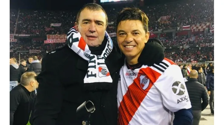 Costa Febre resumió todo con un tuit: "Si Gallardo se va de River habrá oscuridad"
