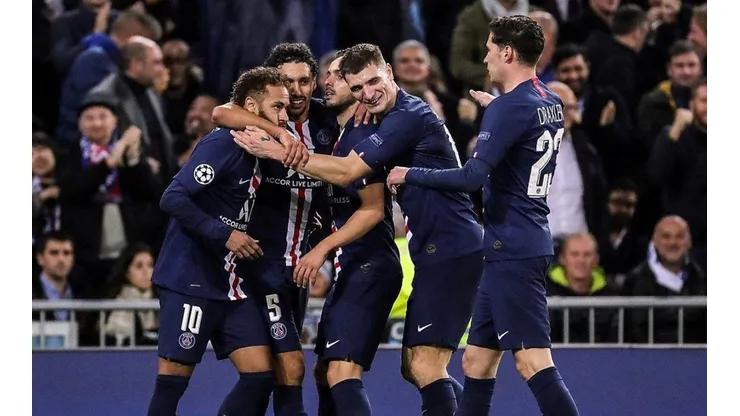 Así lo festejó todo Paris Saint-Germain.