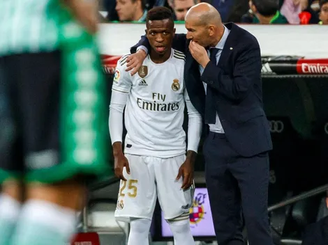Vinicius encendió un nuevo conflicto entre Zidane y Florentino