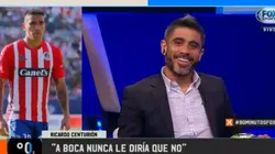 Centurión: "Riquelme me mira los estados de Whatsapp"