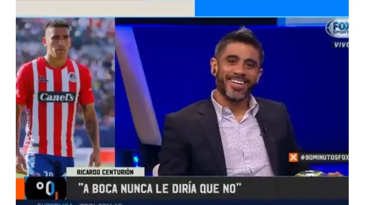 Centurión: "Riquelme me mira los estados de Whatsapp"