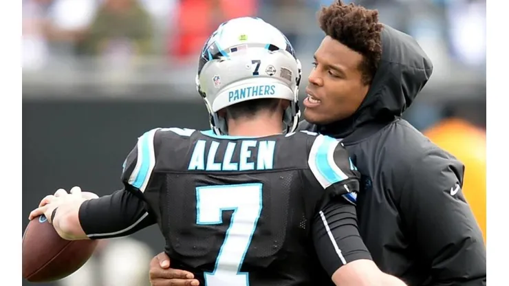 ¿Se va? Cam Newton deslizó una pista sobre su futuro en los Panthers.