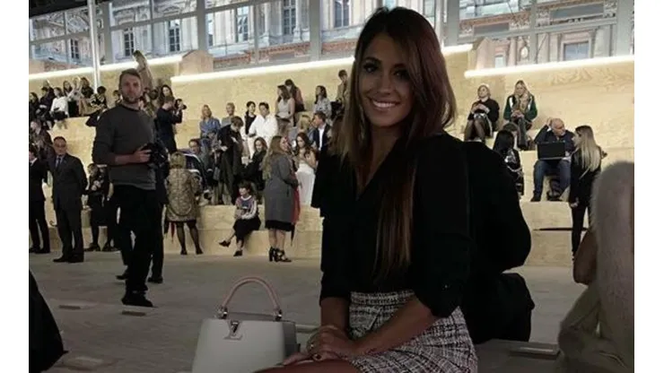 Antonela Roccuzzo mostró en Instagram un regalo de Messi