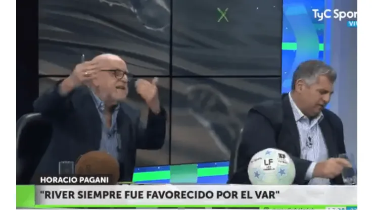 Pagani: "River siempre fue favorecido por el VAR"
