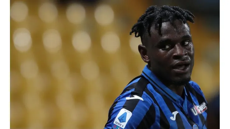 Duván Zapata, delantero colombiano del Atalanta de Italia.