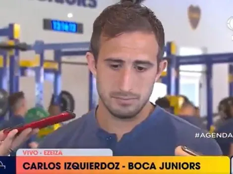 A Izquierdoz le hicieron la pregunta que todos queríamos hacerle: "¿Lo gritaste?"