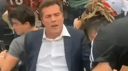 El casi desmayo del exarquero Julio César en el segundo de Gabigol a River