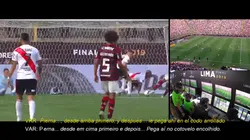 Conmebol publicó los audios del VAR: ¿qué pasó en la jugada de Nicolás de la Cruz?