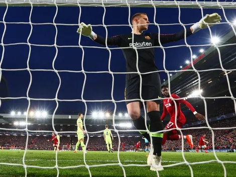 Ter Stegen intentó explicar qué le pasó a Barcelona en Liverpool