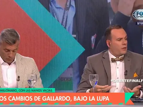 Avellaneda criticó a los hinchas de Boca: "Cantaban por Gabigol, fue un papelón"