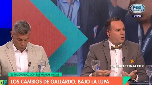 Avellaneda criticó a los hinchas de Boca: "Cantaban por Gabigol, fue un papelón"