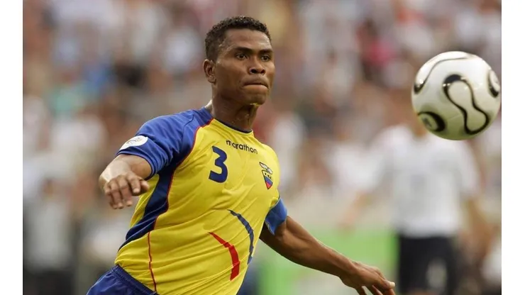 Iván Hurtado, histórico defensor ecuatoriano.