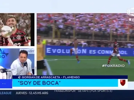 Es clave en Flamengo y no duda: "Soy de Boca y mi ídolo es Riquelme"