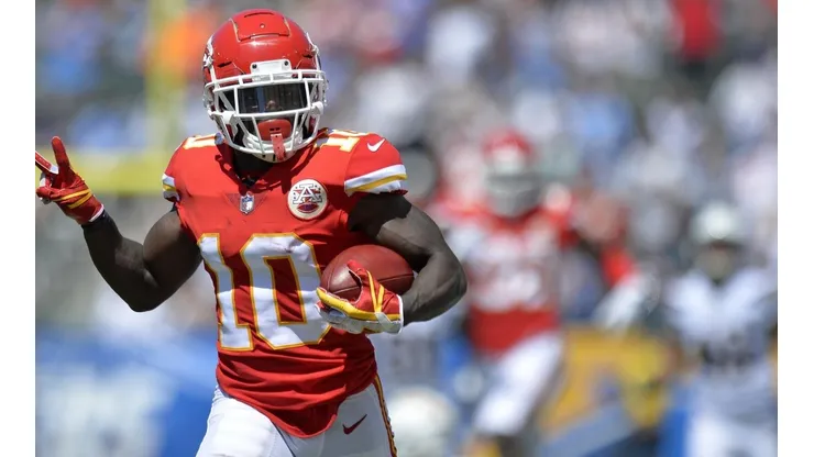 Andy Reid sorprendió al referirse al regreso de Tyreek Hill.