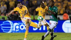 Andrés Mosquera, de León, presentó la rotura del tendón rotuliano.