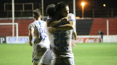 Juan Brunetta, la gran figura del partido.