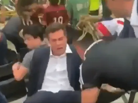 Julio Cesar, ex-arquero de Brasil, se desmayó con el segundo de Gabigol