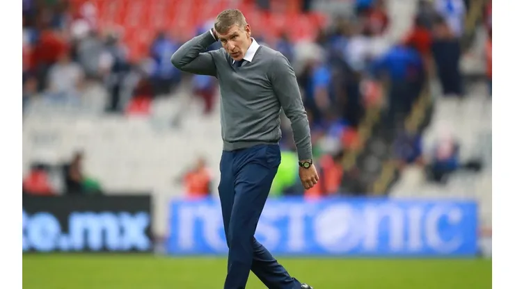 Martín Palermo durante su paso por Pachuca.