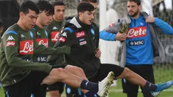 Lozano recibió una multa económica por parte del Napoli