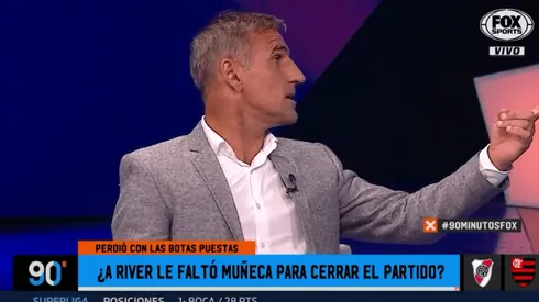Cascini salió a explicar su posteo de "un domingo de mucha paz"