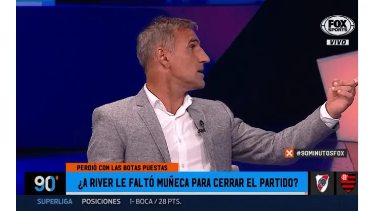 Cascini salió a explicar su posteo de "un domingo de mucha paz"