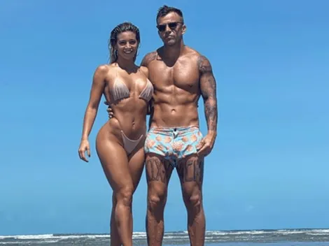 Ahora sí: el novio de Sol Pérez subió una foto tomando sol con ella que se prende fuego