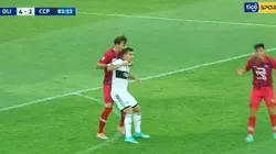 El momento de la agresión de Fernando Amorebieta.