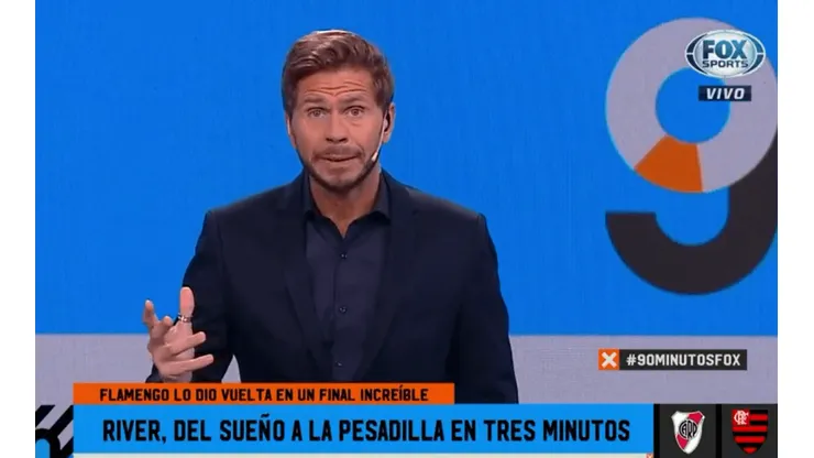 Vignolo: "Esos cinco minutos de River fueron inadmisibles"