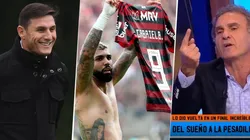 El diálogo de Zanetti con Ruggeri sobre Gabigol: "No toca la pelota"