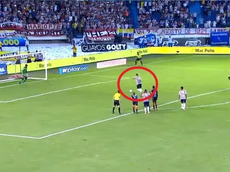 Día 545: y Don Teo Gutiérrez volvió a marcar un gol de penal con el Junior