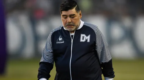 La tristeza de Diego Armando Maradona.