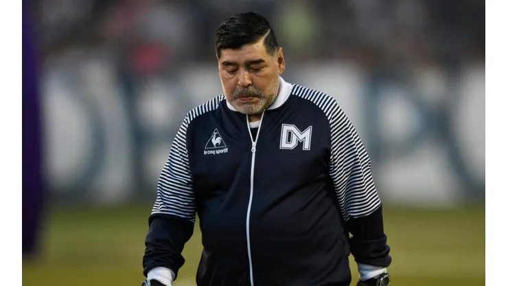 La tristeza de Diego Armando Maradona.
