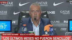 Alfaro: "Sería muy difícil que a Boca se le escape este campeonato"