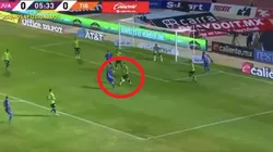 Gignac sacó un bombazo y anotó el primer gol del partido