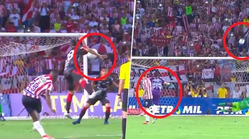 Así erró el penal Sebastián Viera frente a Cúcuta Deportivo.