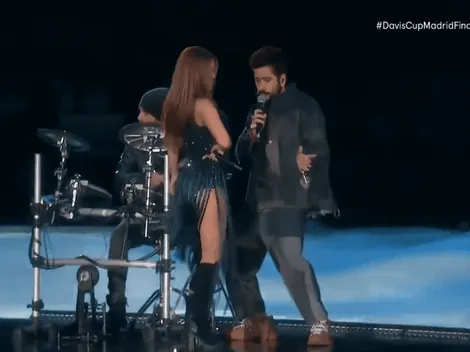 Sorpresón: Shakira llevó a Camilo a la Copa Davis para cantar 'Tutu remix'