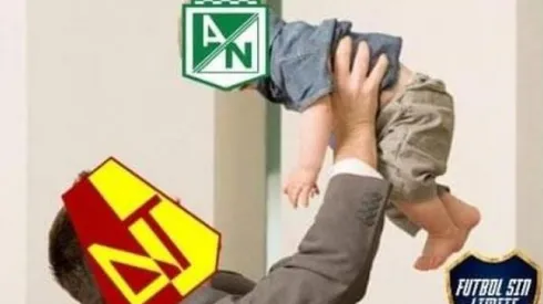 Memes a Nacional por la eliminación de la Liga Águila II-2019.