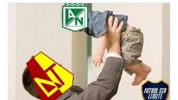 Memes a Nacional por la eliminación de la Liga Águila II-2019.